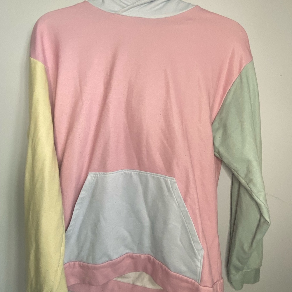 Pastel multicolor hoodie